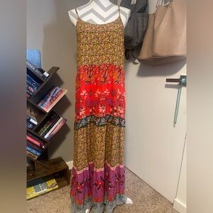 NATURAL LIFE Vibrant Floral Maxi Dress